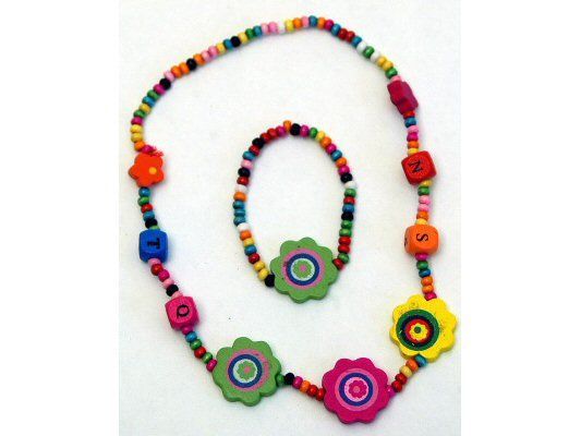 Kinderkette und Armband elastisch