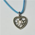 Edelwei-Kinderkette mit Swarovski-Elements