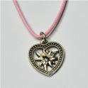 Edelwei-Kinderkette mit Swarovski-Elements