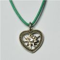 Edelwei-Kinderkette mit Swarovski-Elements