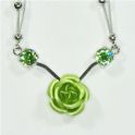 Mehrreihiges Edelstahlcollier ca. 40cm + Verlngerung