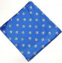 Edelweituch, royalblau, italienische Nickitcher