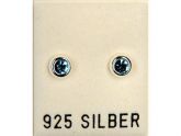 Ohrstecker, aqua