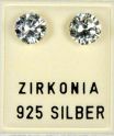 Ohrstecker / Zirkonia, 8mm