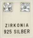 Ohrstecker / Zirkonia, 8x8mm