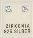 Ohrstecker / Zirkonia, 5x5mm